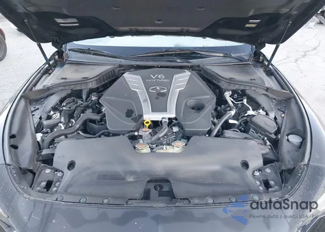 2017 Infiniti Q60 3.0T Red Sport 400 from USA, damaged, VIN JN1FV7EK2HM611041